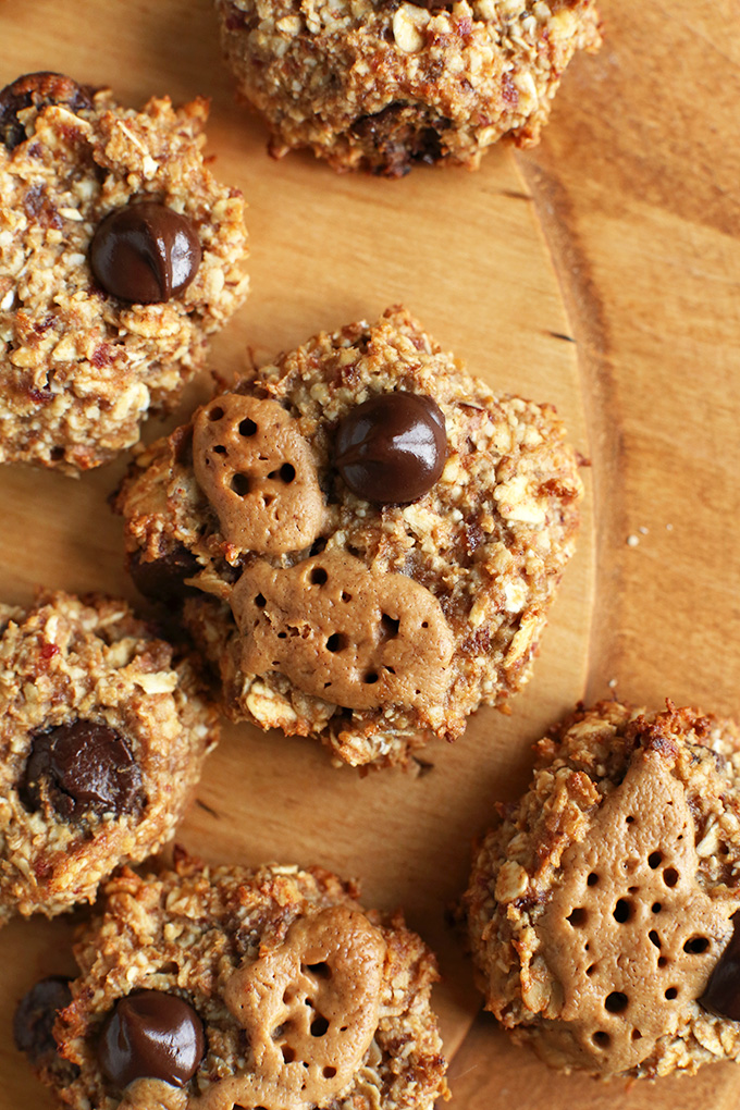 galletas de chocolate y peanut butter
